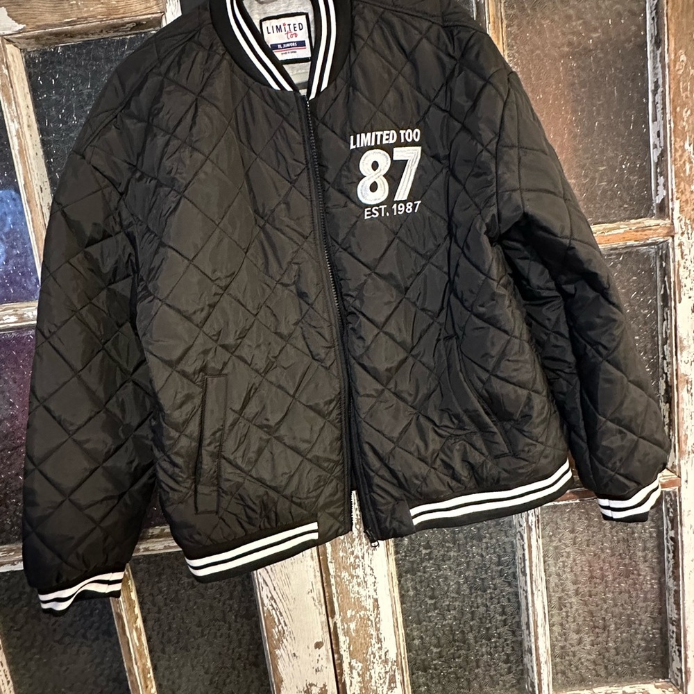 Limited Too Gray and Black Jacket